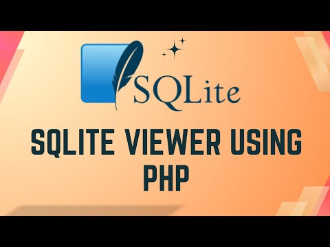 Building a Web Based SQLite Viewer with PHP