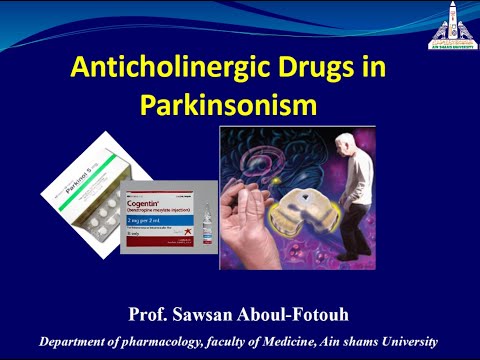 Anticholinergic Drugs in Parkinsonism "دواء الصراصير" Prof. Sawsan Aboul-Fotouh