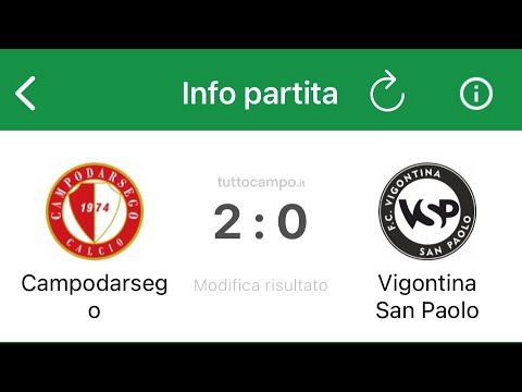 U14 20-11-2022 CAMPODARSEGO - VIGONTINA SAN PAOLO