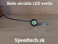 LED svetlo 12V - biele 6x SMD LED 5630 (ø 23 mm) - Video Youtube
