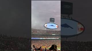 B-2 Stealth Bomber Fly Over Arrowhead Stadium for Kansas City Chiefs vs. Buffalo Bills Play Off 2022