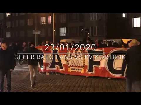 23/01/2020 Sfeer RAFC fans vs KV Kortrijk