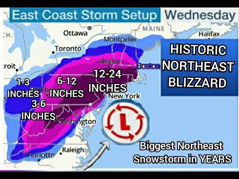 Extremely Major Nor'easter 12-15-2020