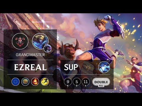 Ezreal Support vs Xerath - EUW Grandmaster Patch 9.9
