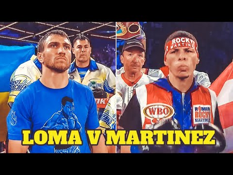 🔥 Vasiliy Lomachenko (Ukraine) vs Roman Martinez (Puerto Rico) | Full Fight Highlights, Knockout, HD