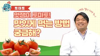[질문맛집 시즌2] 토마토에 대한 궁금증을 맛있게 풀어드립니다~