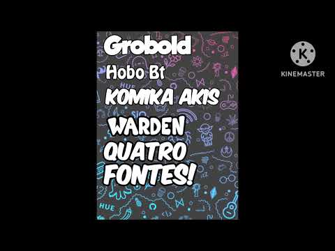 E tenho 4 fontes!!!! E esse vídeo é 6.7 segundos