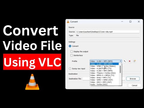 How To Convert Video Files Using Vlc Media Player