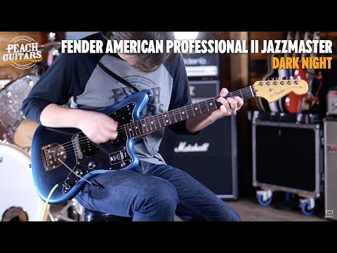 No Talking...Just Tones | Fender American Professional II Jazzmaster Dark Night Rosewood