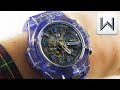 Hublot Big Bang Unico Blue Sapphire Limited Edition (411.JL.4809.RT) Luxury Watch Review
