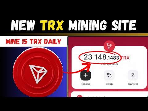 New TRX Mining Website 2025  🤑 | Crypto Cloud Mining | Crypto Mining Platform | Crypto