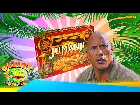 Vajon A JUMANJI Jungelében Ragadunk Örökre? - Társasjáték Bemutató - Galaxy Játékvilág