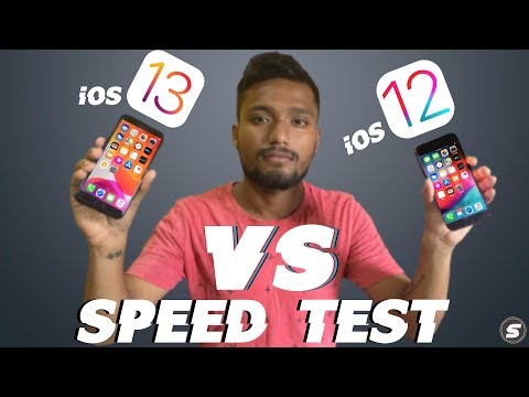 iOS 13 Vs iOS 12! SPEED TEST : iPHONE 7 (Comparison)