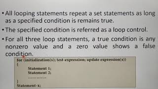 Download Lagu Iteration Statements in C++, Part 7, Chapter 10, Unit 3, A. Jaya Mabel Rani Thumbnail