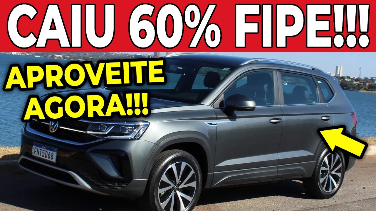 5 CARROS QUE DESPENCARAM DE PREÇO E AGORA SÃO OPORTUNIDADE DE OURO! 💰🔥
