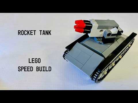 Mini LEGO Rocket Tank Build: Tiny but Mighty! | Lego Tanks With The General Episode 17
