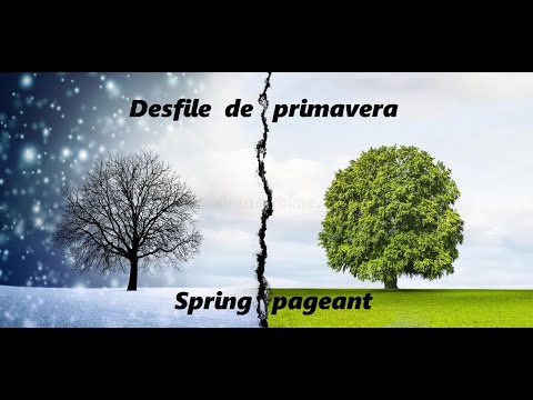 Spring Pageant  -  Desfile de primavera  -  Inglés - Español  (Frozen Song Outtake)