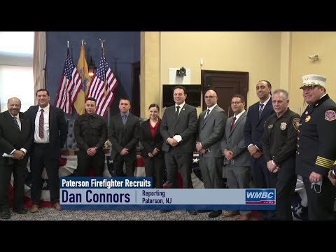 NJ Paterson Fire Department Welcomes New Recruits