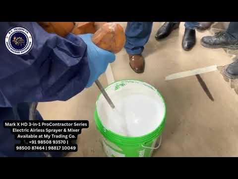 Mark X HD 3-in-1 Pro-Contractor | Powerful Airless Sprayer & Mixer - My Trading Co