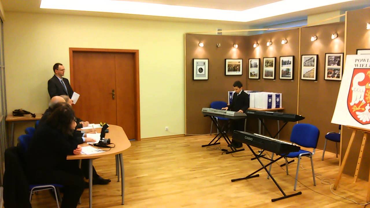 Koncert Szymona Majchrzaka podczas XV Międzypowiatowego Przeglądu Talentów w Środzie Wielkopolskiej 2014