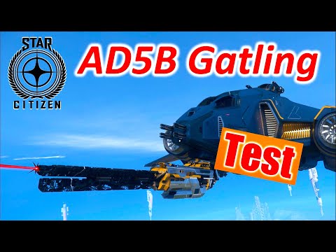 3.15.1 AD5B Ballistic Gatling gun test - Good at distance?