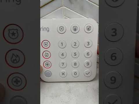 Ring alarm - arming and disarming