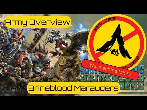 Warmachine MKIV Army Spotlight/Overview - Southern Kriels - Brineblood Marauders!