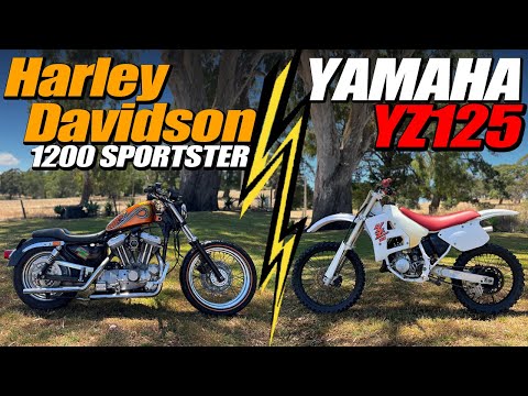 BATTLE Of The Bikes! YZ125 & Sportster FIRST START - Iron Empire EP 119
