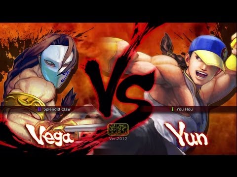 SSFIV AE 2012: uenis (Vega) vs o mohib o (Yun)