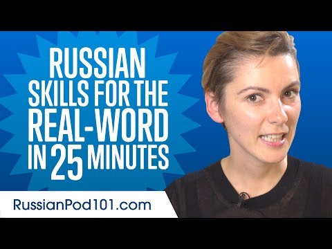 Russian Skills for the Real-World: Spoken Russian Practice