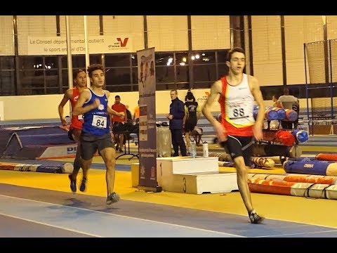 800m CAM/JUM - Finale 5 - Championnats régionaux en salle Espoirs Seniors, Eaubonne 20/01/2018