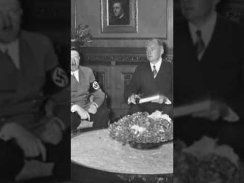 O Acordo de Munique - Segunda Guerra Mundial