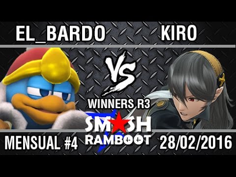 [SmashxRamboot #4] El_Bardo (Dedede) Vs. Kiro (Corrin) Winners R.3