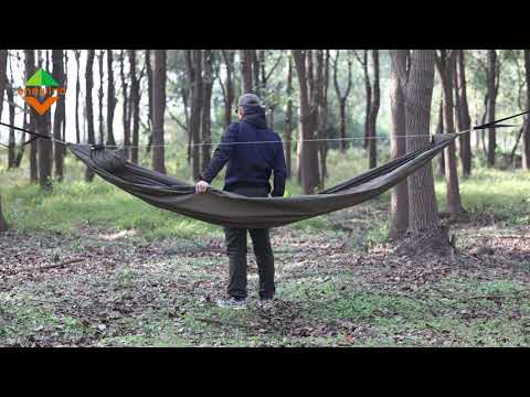 Onewind Zipper-Hängematte - für einen komfortablen Schlaf im Freien