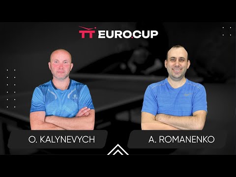 19:40 Oleksandr Kalynevych - Andrii Romanenko 18.10.2024  TT Euro.Cup Ukraine Professional. TABLE 4