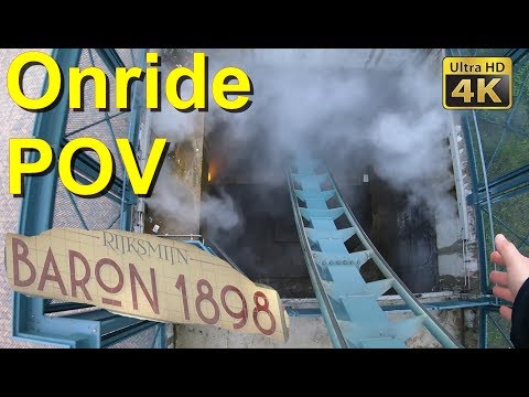 Efteling 2018 - Baron 1898 - 4K OnRide - POV - Front Seat - 1. Reihe - GoPro Hero7 Hypersmooth