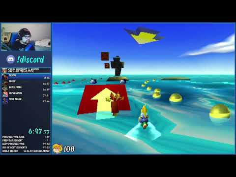 Crash Bandicoot 3: Warped Speedrun - Any% (No Item Glitch) in 47:34 by Riko