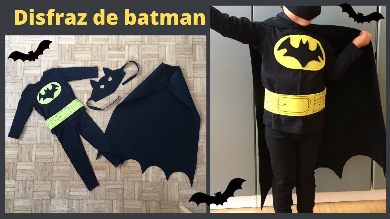 Carnaval / Disfraz de Batman / Muy fácil / Batman Kostüm /Fasching