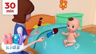 Ainsi Font Font Font les Petites Marionnettes | HeyKids Comptines pour bébé | Animaj Kids