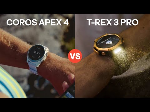 Coros Apex 4 vs Amazfit T-Rex 3 Pro