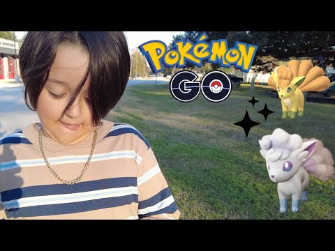 Shiny Vulpix Hunting With My Son Hes Becoming The Shiny HUNT KING