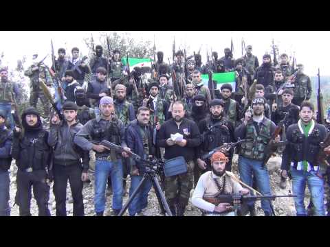 بيان تشكيل كتيبة عمر المختار في ريف اللاذقية في جبل التركمان