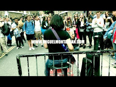 Miguel Montalban Favorite Street Guitar Performance 4k INCREDIBLE!