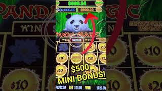 BIG WIN @ Casino! $10 BET!🐼 Panda Magic #slot #dragonlink #gaming #online #fyp