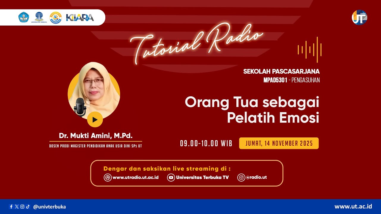 Orang Tua sebagai Pelatih Emosi - MPAD5301 Pengasuhan
