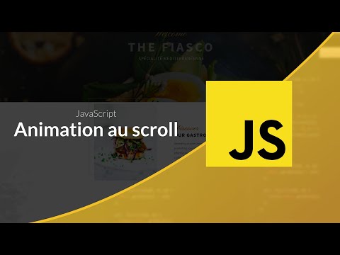 Tutoriel JavaScript Apparition au défilement