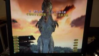 Konami Jurassic Park III (2001): Arcade Attract Mode Only