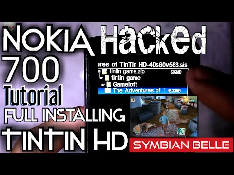 Nokia 700 HACK Full Tutorial Install TINTIN HD