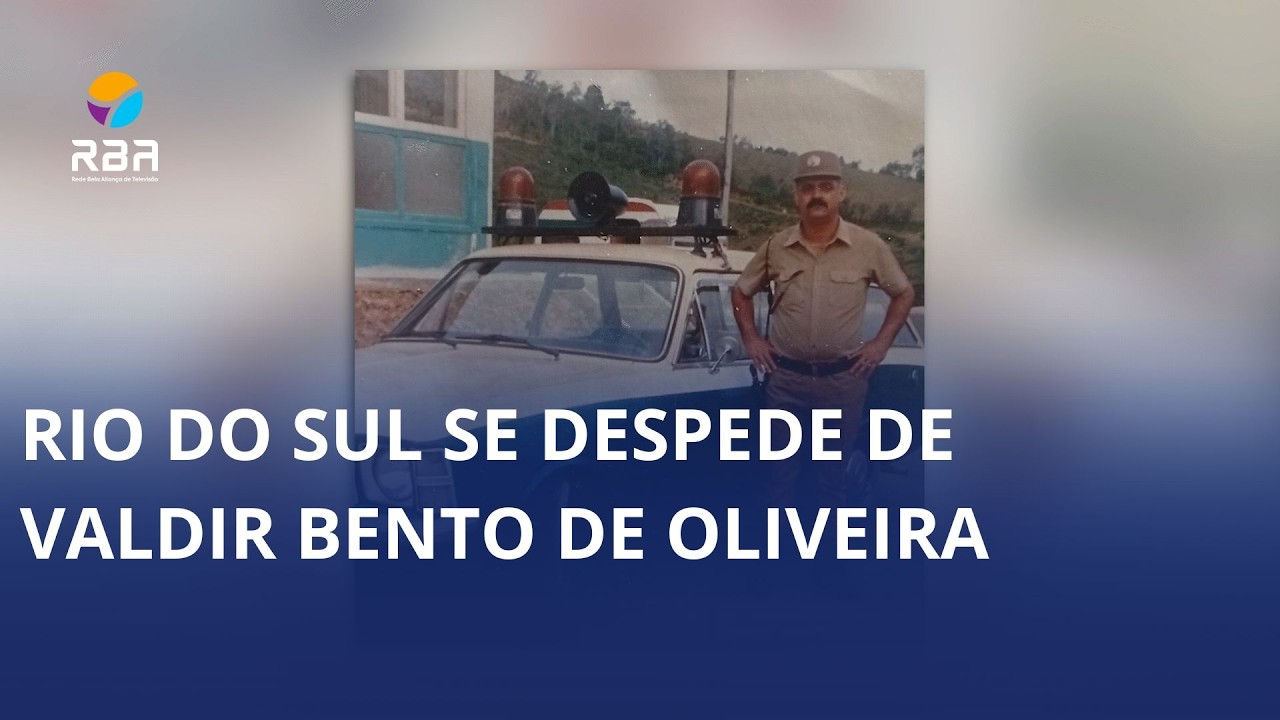 Rio do Sul se despede de Valdir Bento de Oliveira
