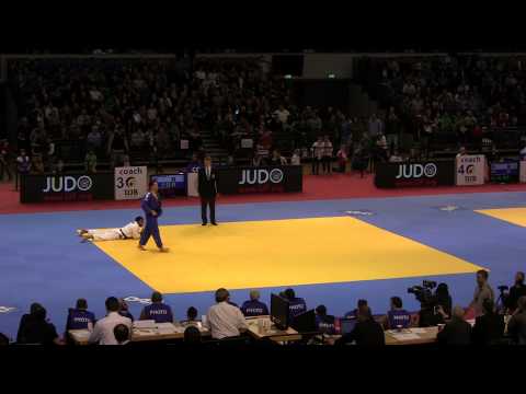 [JUDO] Grand Prix Duesseldorf 2013: HALBFINALE -90 kg Ilias Iliadis(GRE)-Camilo(BRA)